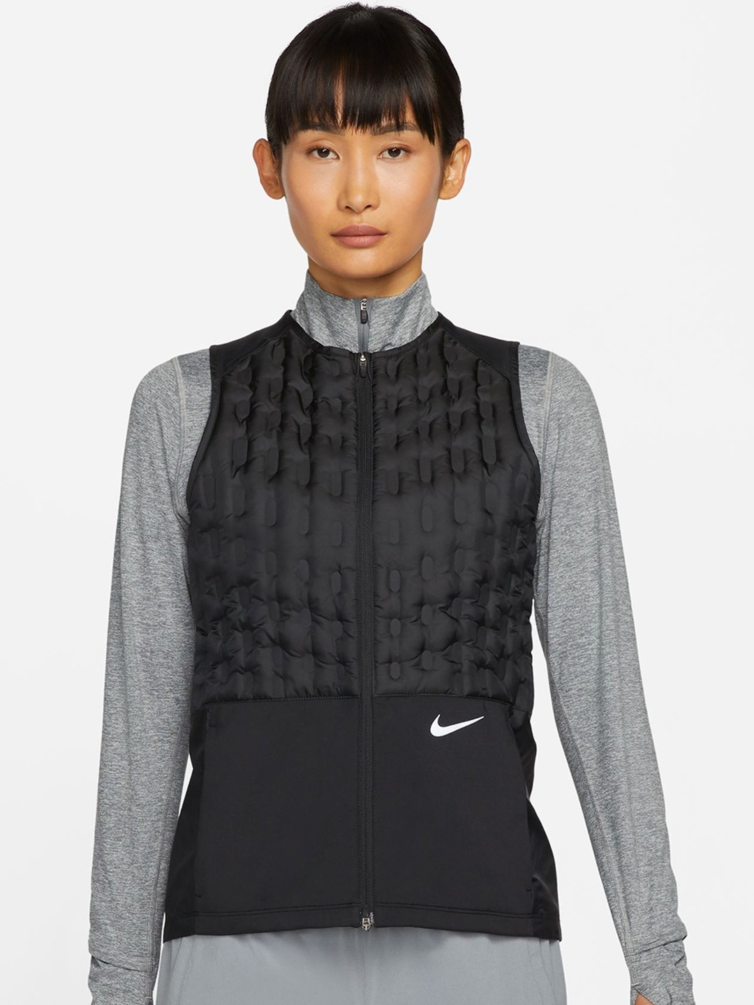 

Nike Self-Designed Running Jacket, Black