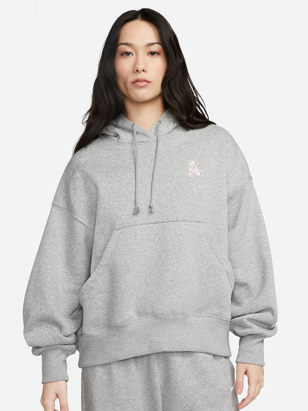 

Nike Oversized Pullover Hoodie, Grey