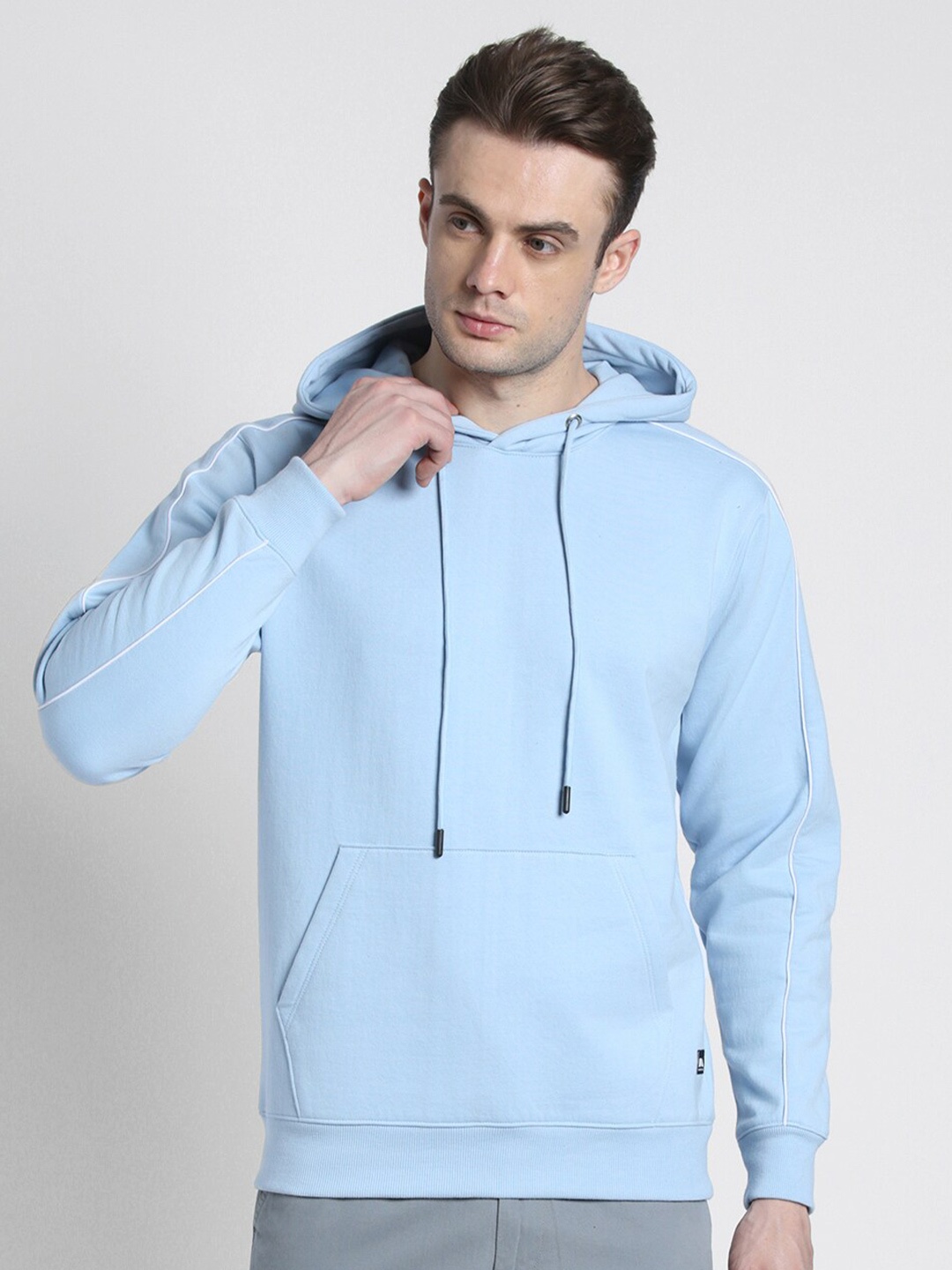 

Dennis Lingo Hooded Pullover Sweatshirt, Blue
