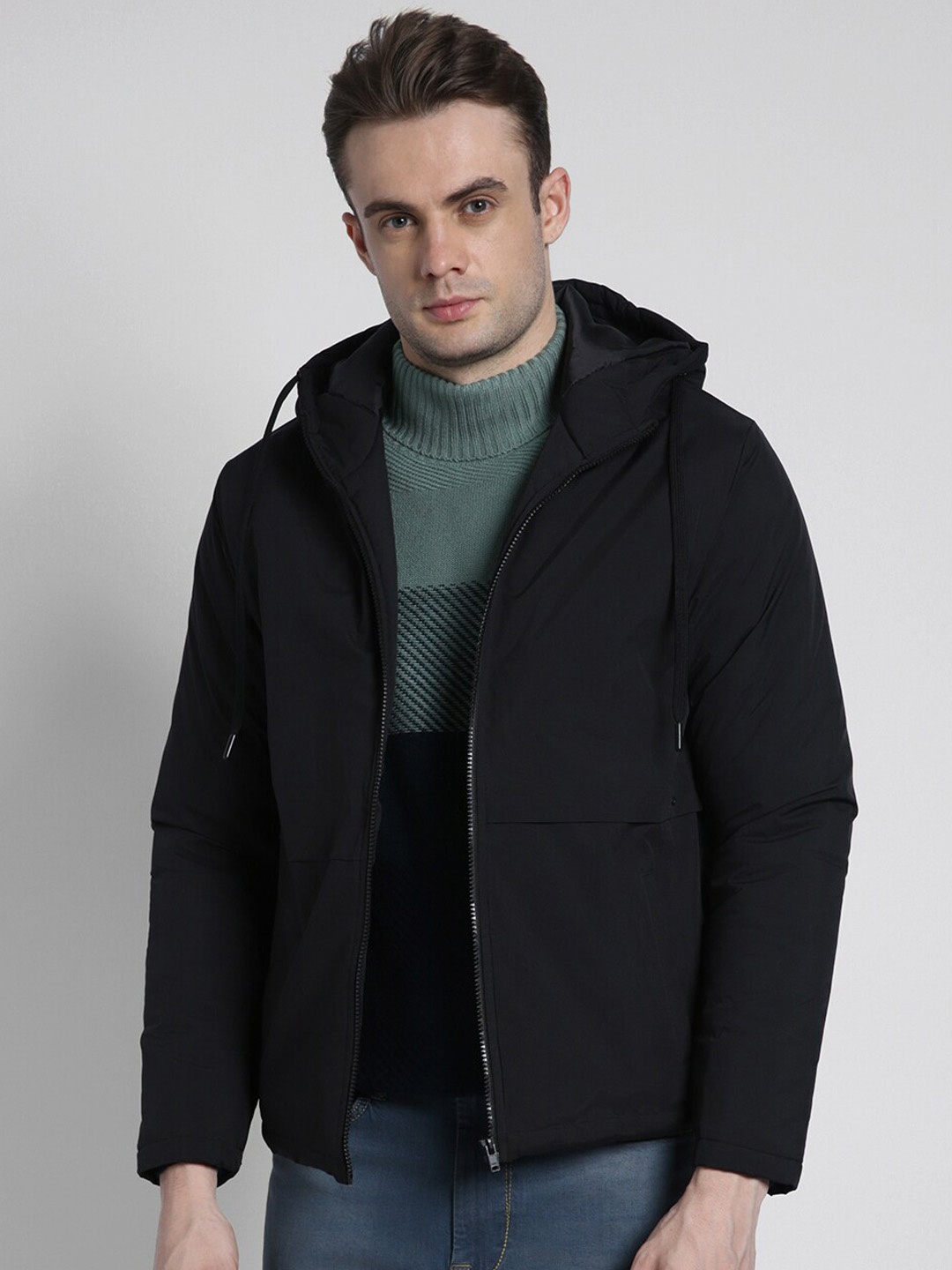 

Dennis Lingo Hooded Padded Jacket, Black