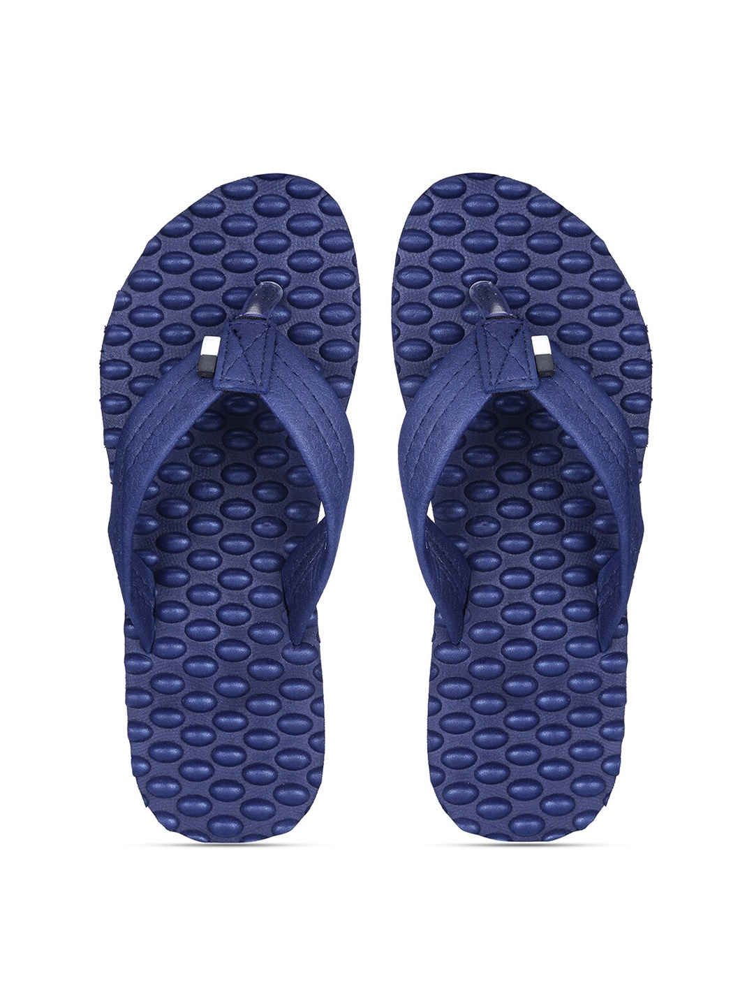 

DOCTOR EXTRA SOFT Women Textured Orthopedic Non-Slip Acupressure Thong Flip-Flops, Navy blue