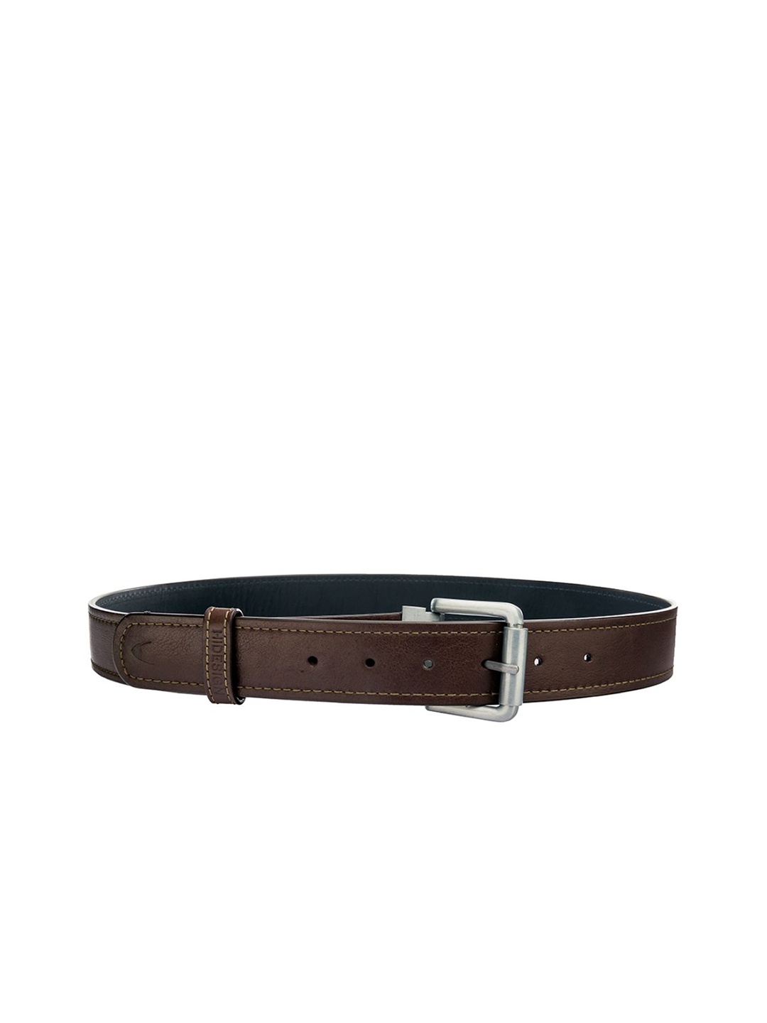 

Hidesign Men Leather Reversible Belt, Brown