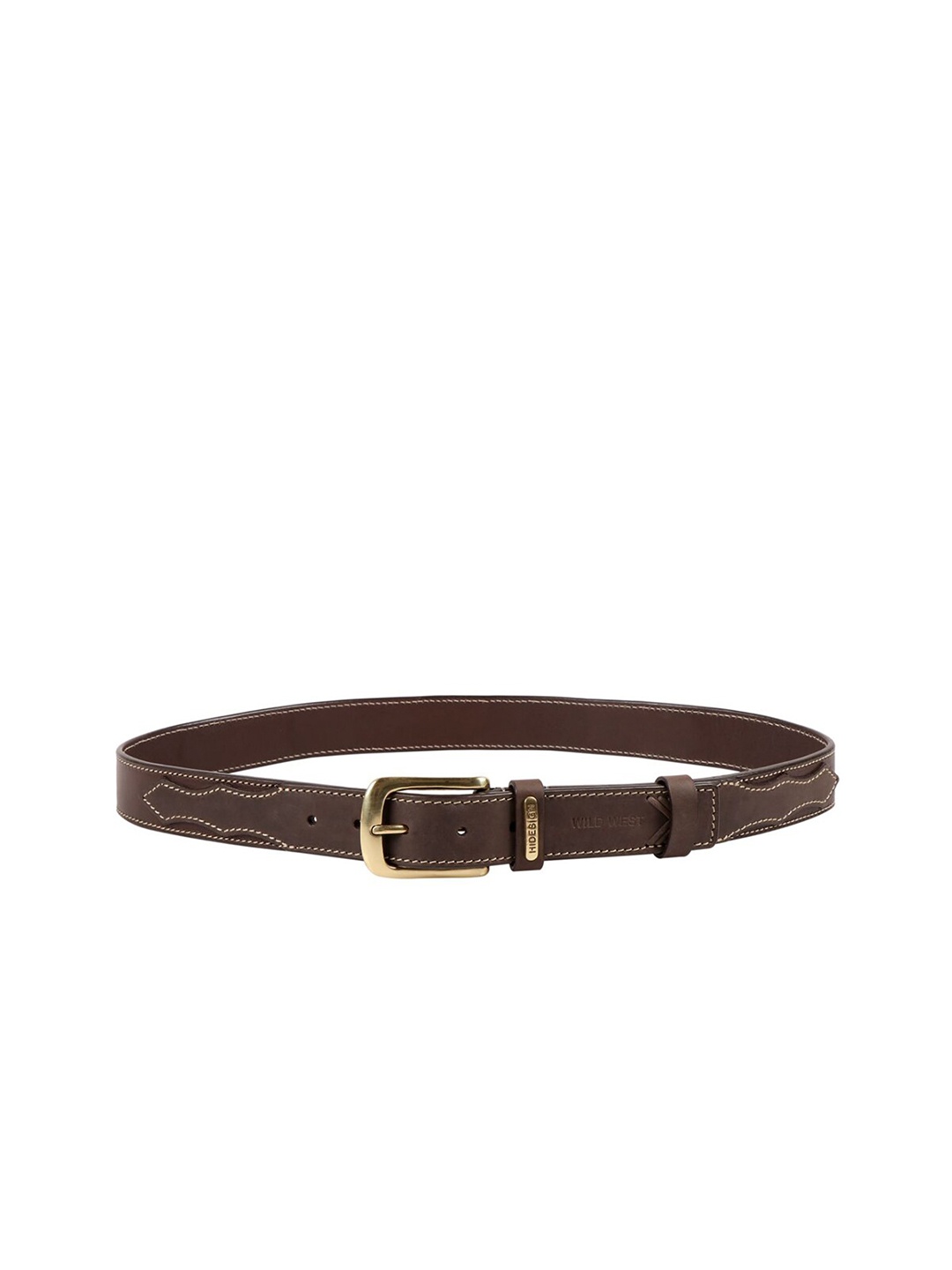 

Hidesign Men Leather Belt, Brown