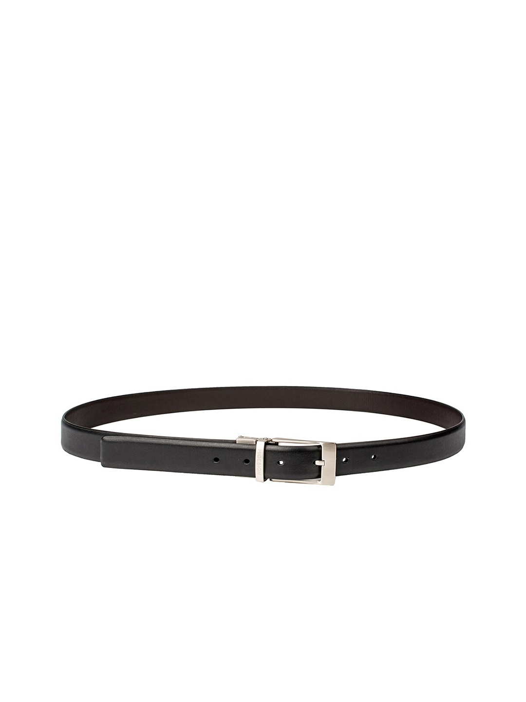 

Hidesign Men Leather Reversible Formal Belt, Black