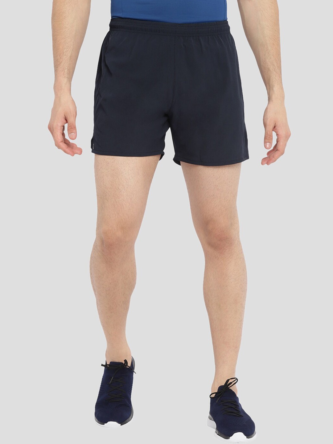 

NIVIA Men Mid Rise Sports Shorts, Navy blue