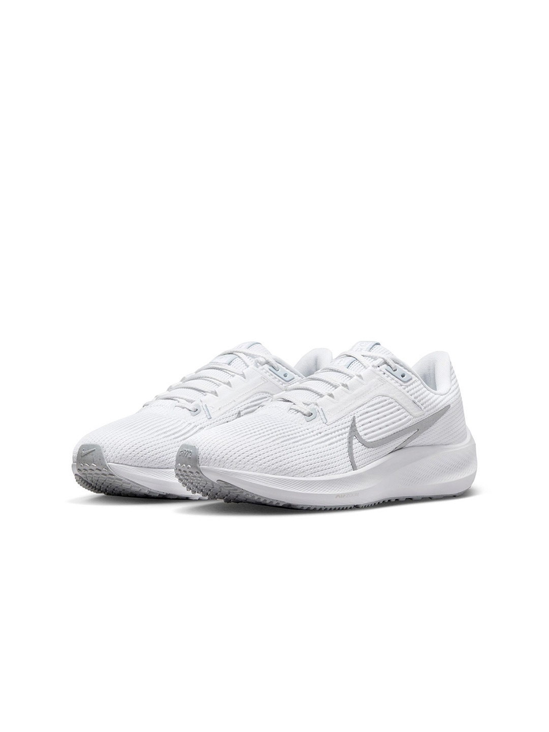 

Nike Women Zoom Pegasus 40 Textured Running Sports Shoes, White