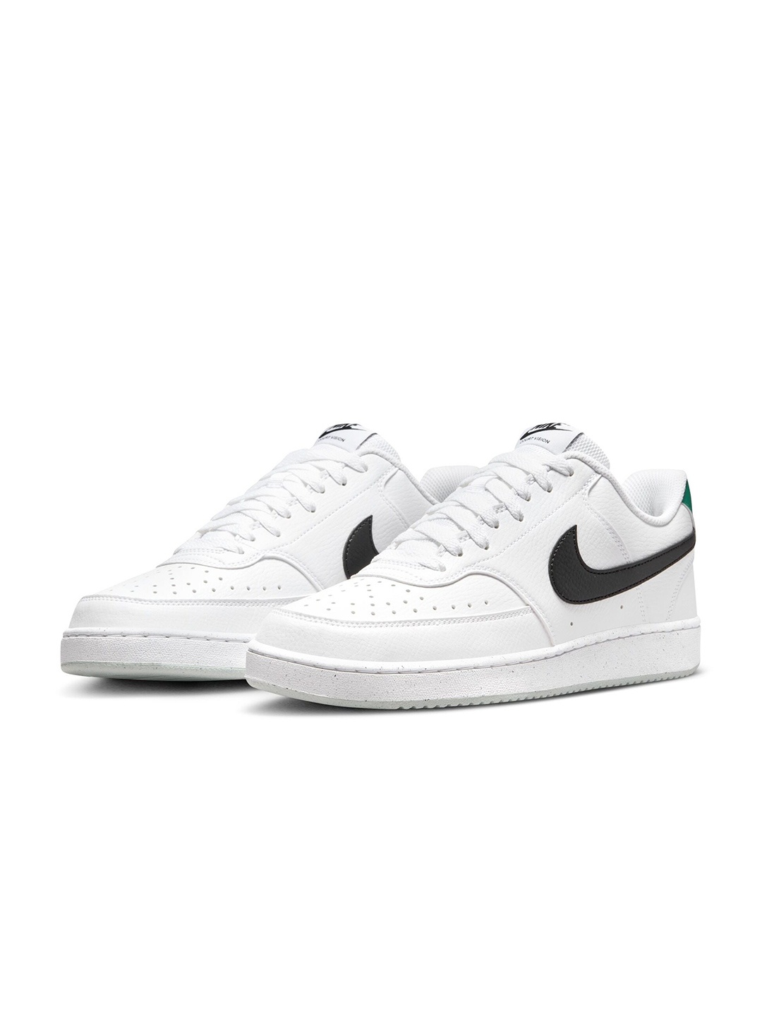 

Nike Men Court Vision Low Perforated Sneakers, White