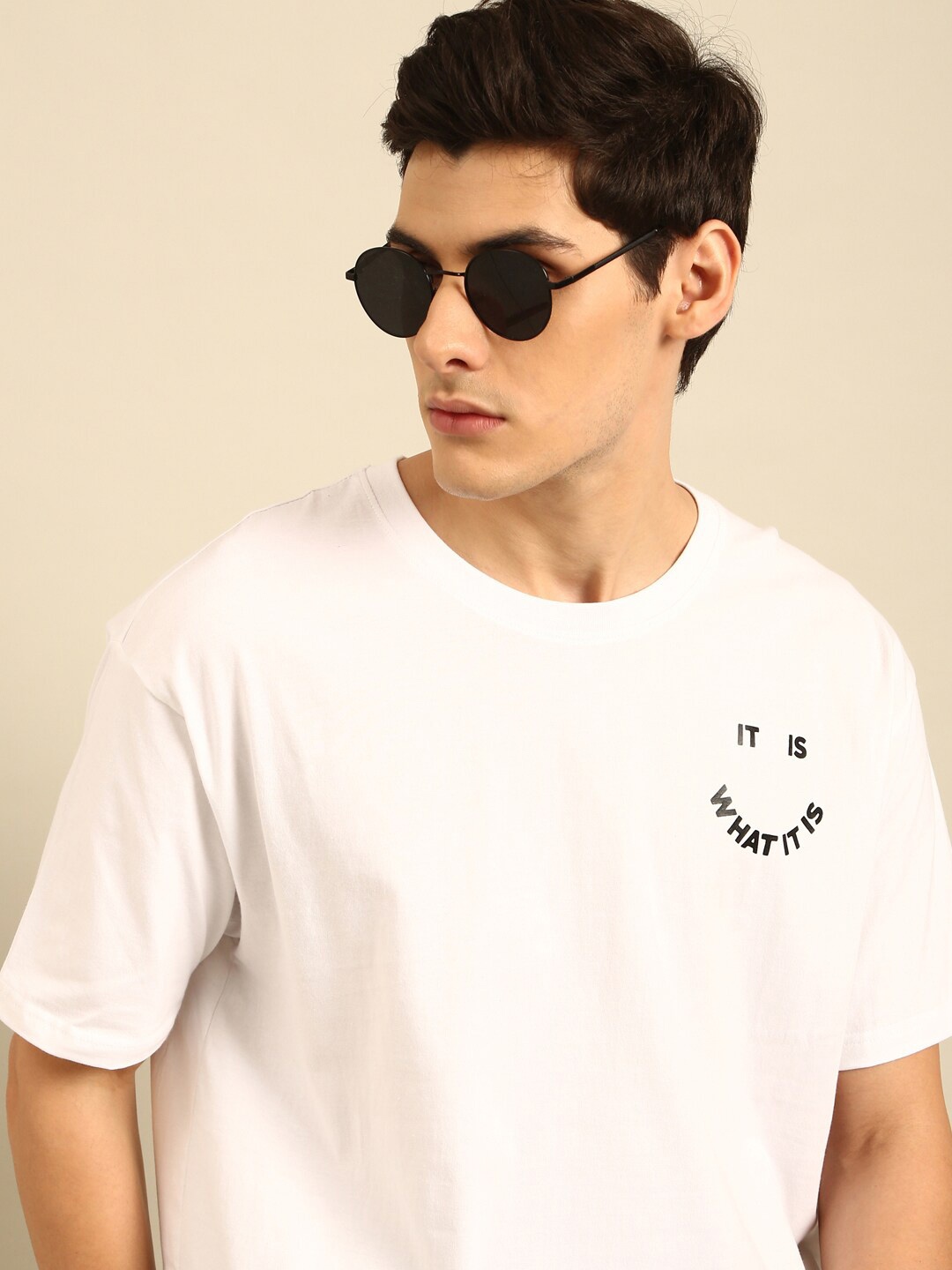 

recast Cotton Oversized Bio Finish T-shirt, White