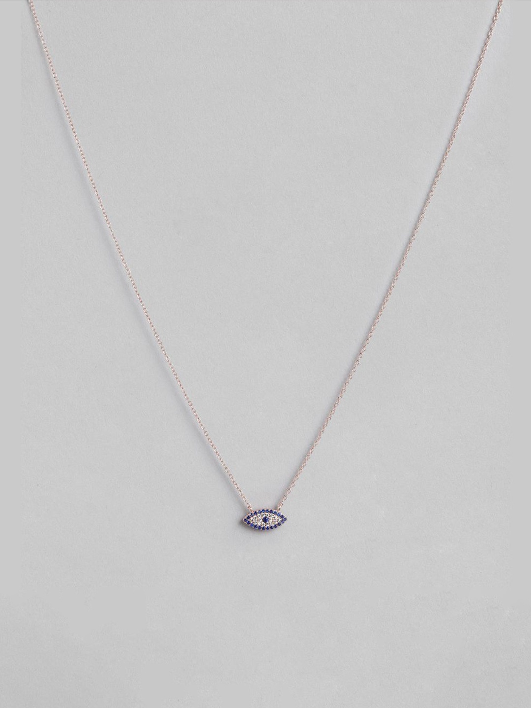 

Zavya Sterling Silver Rose Gold-Plated Chain