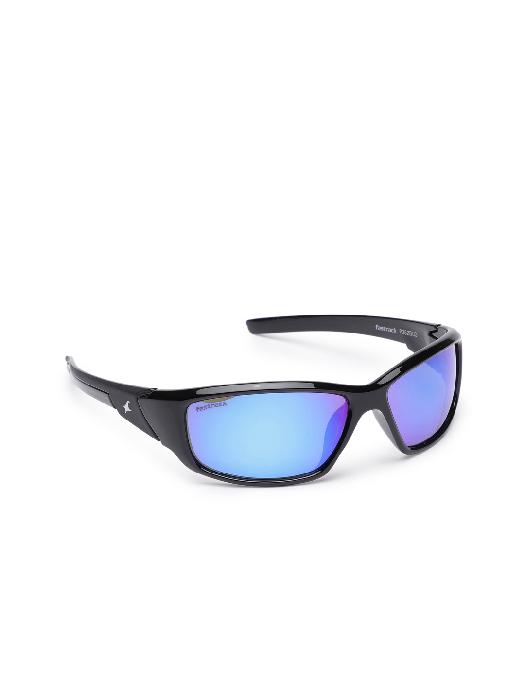 

Fastrack Men Sports Sunglasses P352BU2, Blue