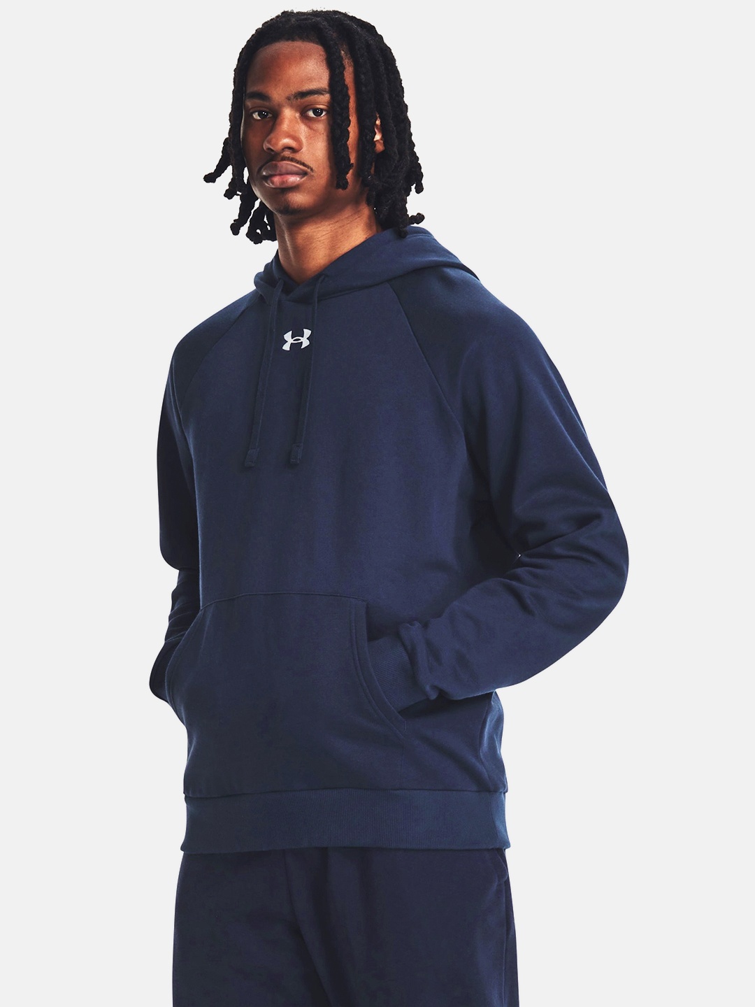

UNDER ARMOUR Rival Fleece Hoodie, Navy blue