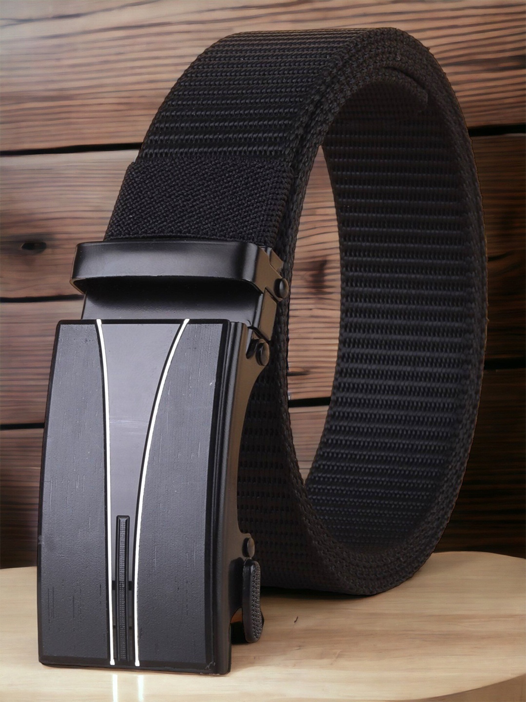 

Roadster Men Textured Belt, Black