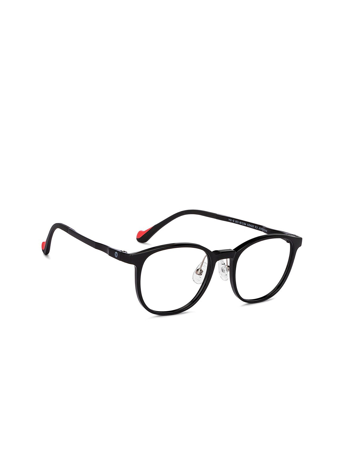 

Hooper Unisex Kids Full Rim Round Frames, Black