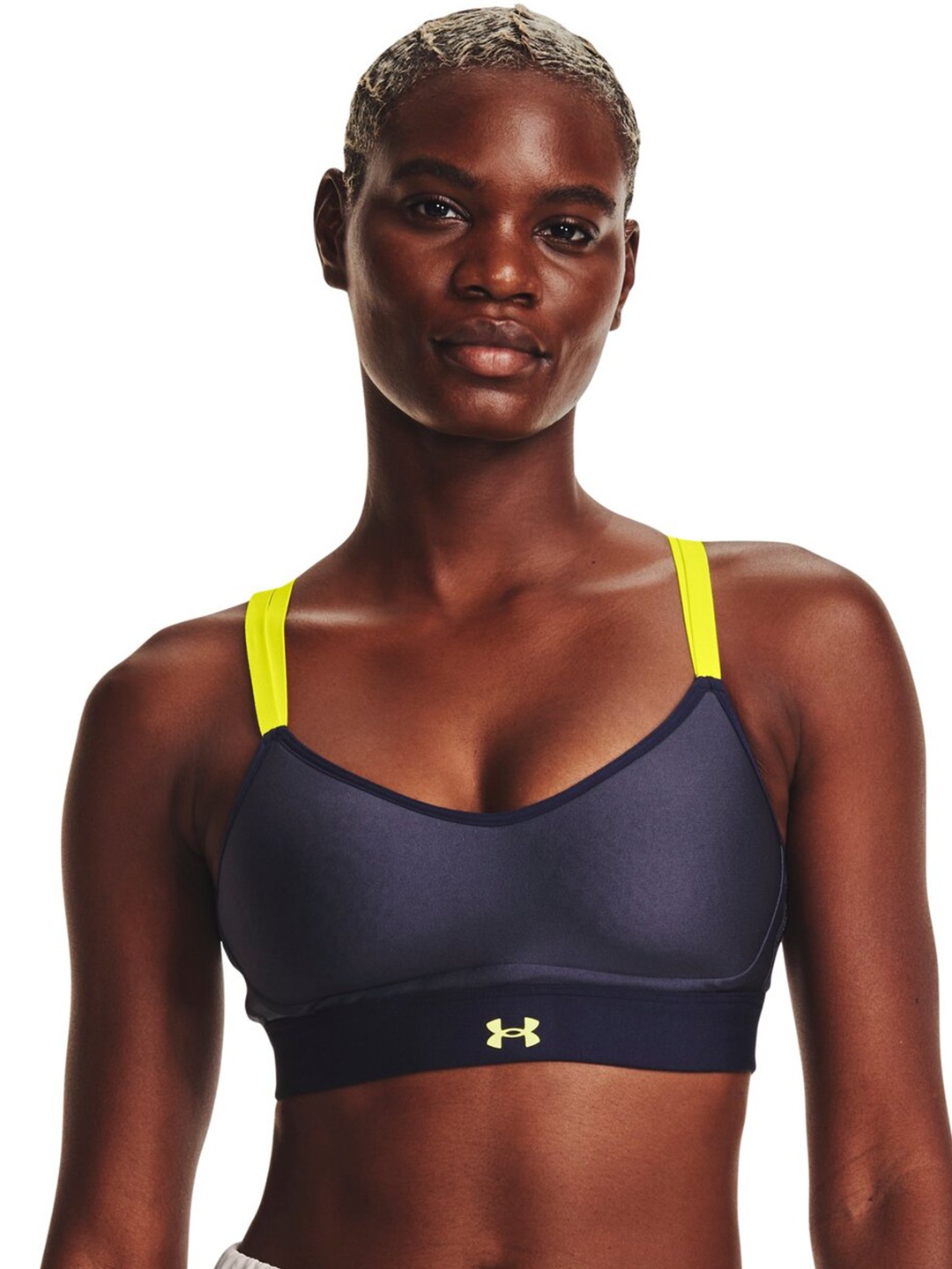 

UNDER ARMOUR Infinity Low Strappy Bra, Navy blue