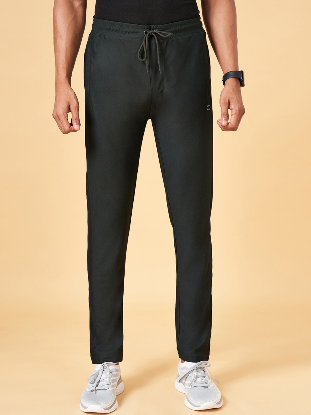 

Ajile by Pantaloons Men Slim Fit Track Pants, Black