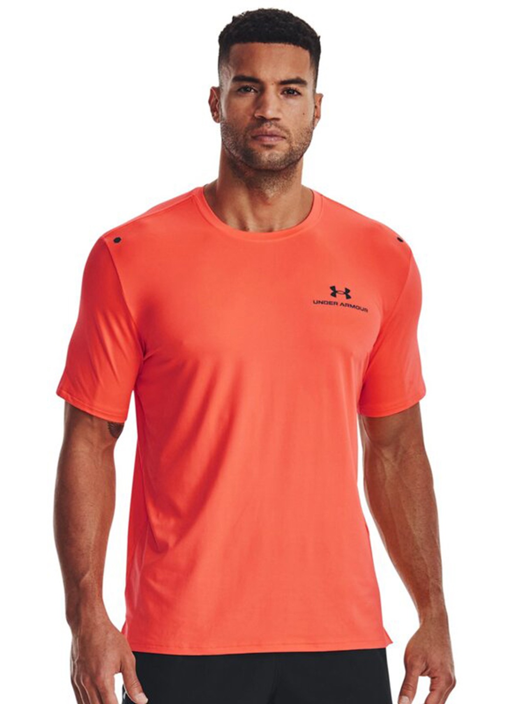 

UNDER ARMOUR Rush Energy Short Sleeves Round Neck T-Shirt, Orange