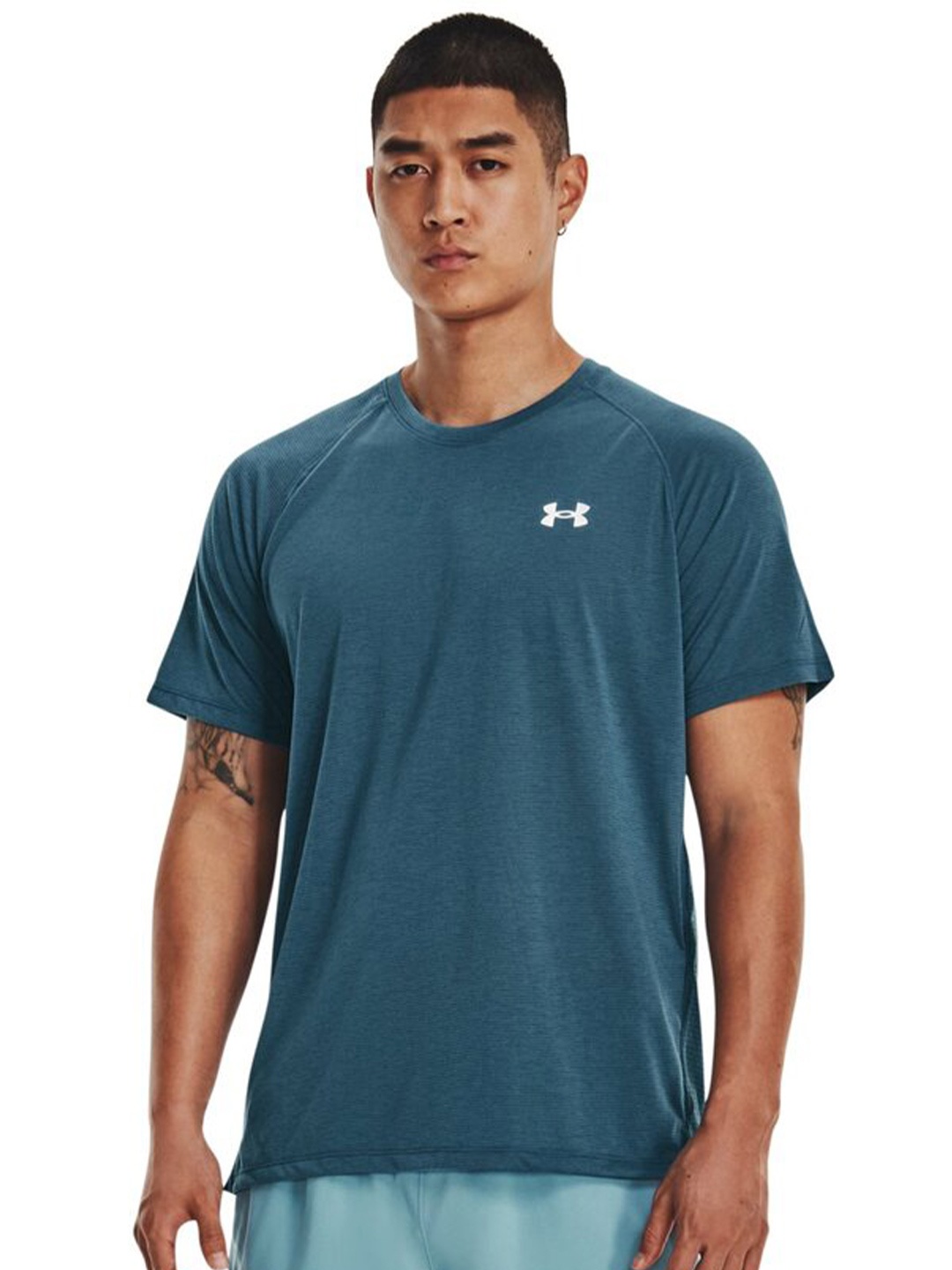 

UNDER ARMOUR Streaker Slim-Fit T-Shirt, Blue