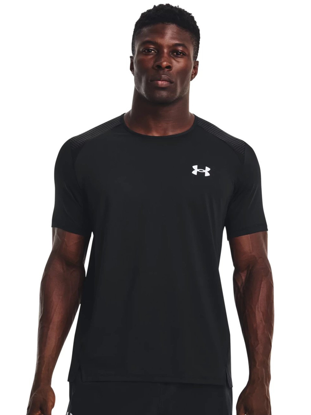 

UNDER ARMOUR Round Neck Slim-Fit T-Shirt, Black