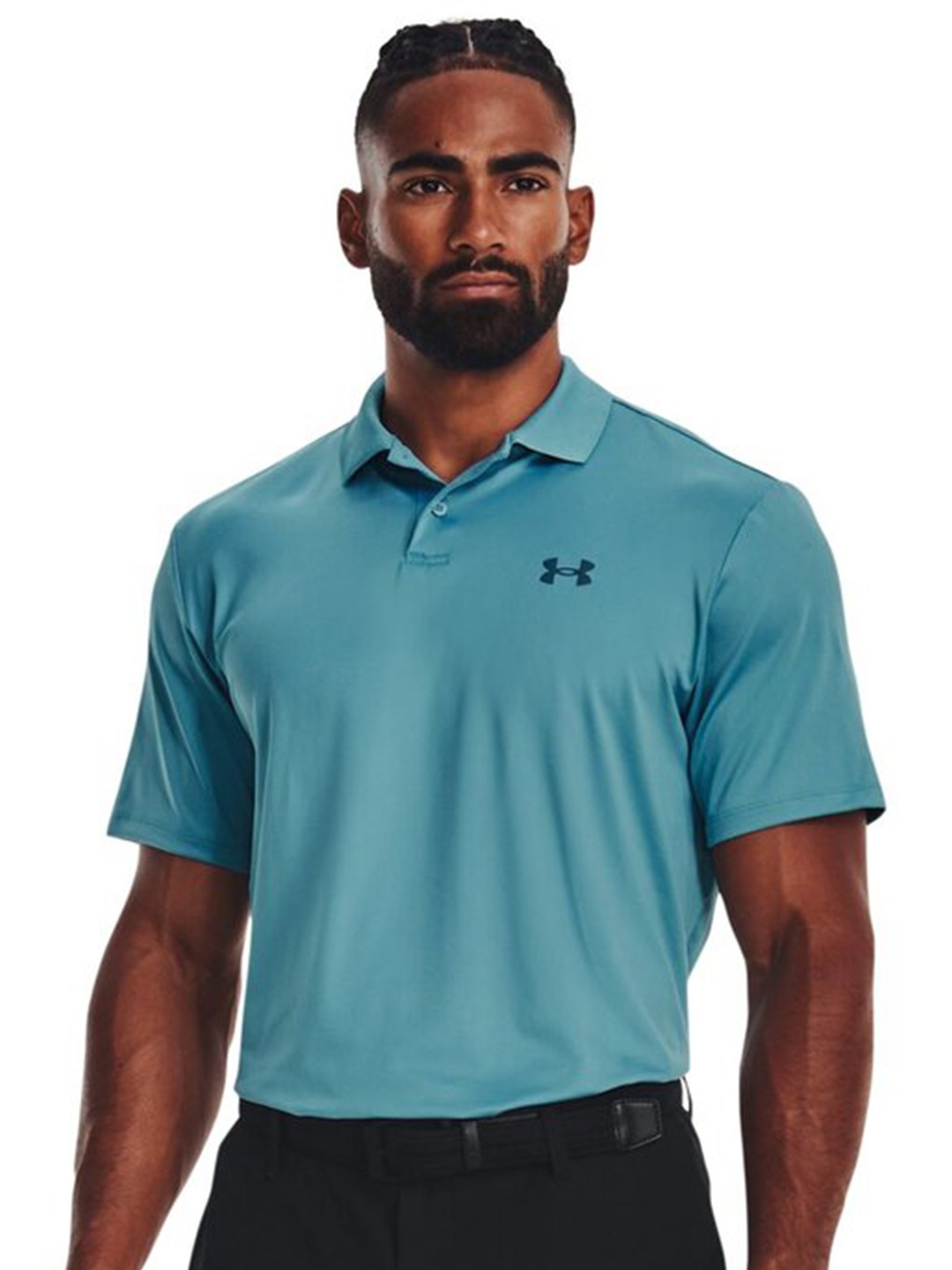 

UNDER ARMOUR Performance Polo Collar T-Shirt, Blue