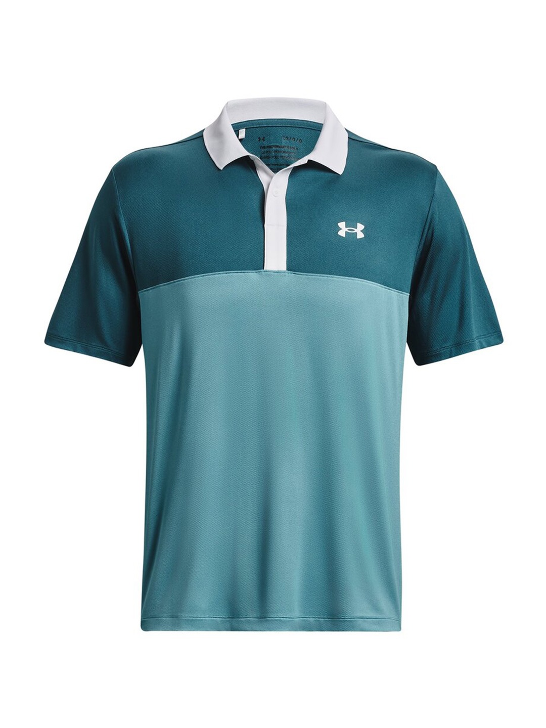 

UNDER ARMOUR Polo Collar T-Shirt, Blue