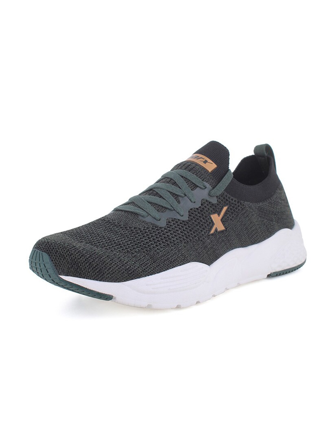 

Sparx Men Mesh Lace-Up Running Shoes, Green