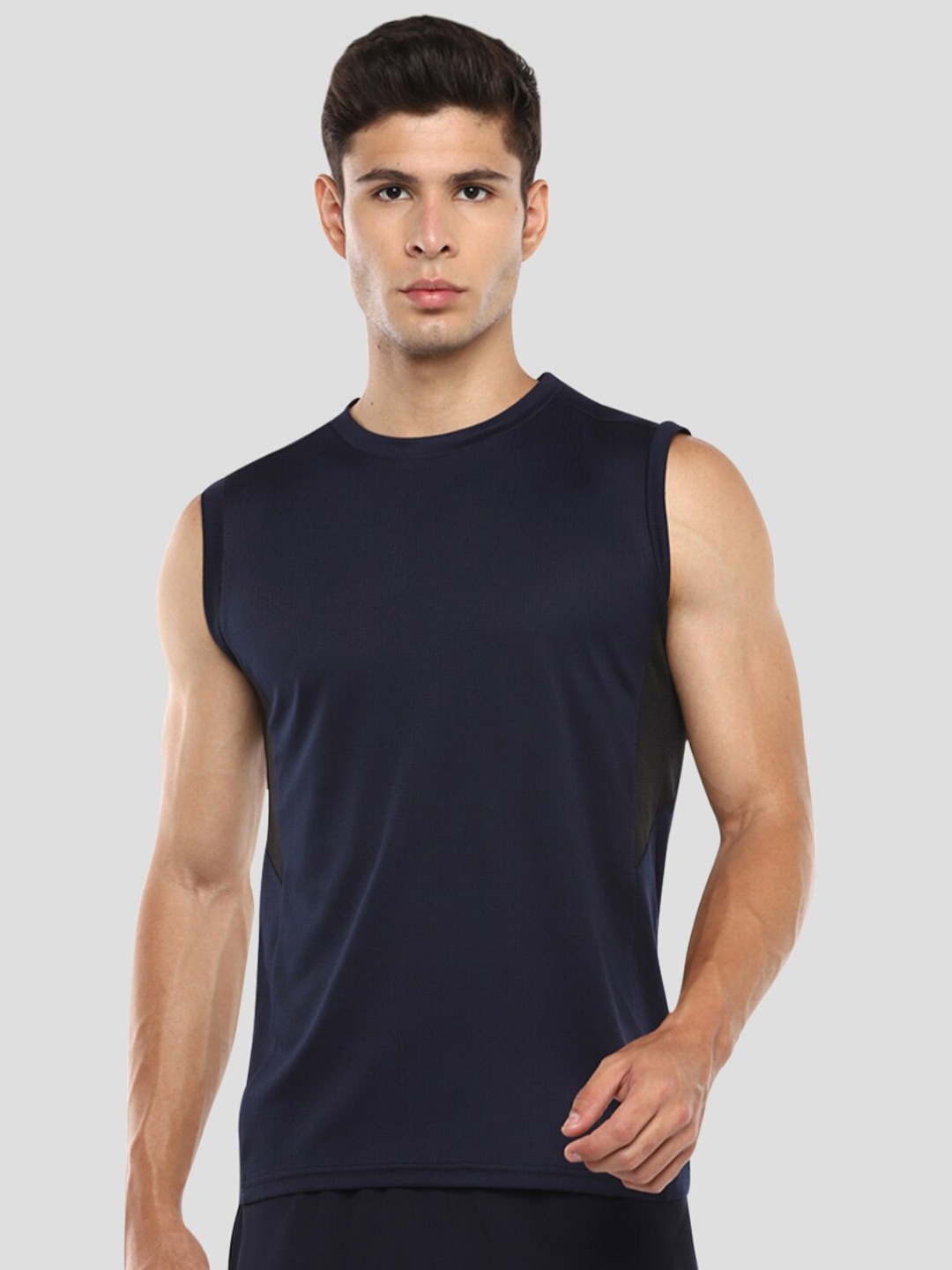 

NIVIA Sleeveless Sports T-shirt, Navy blue