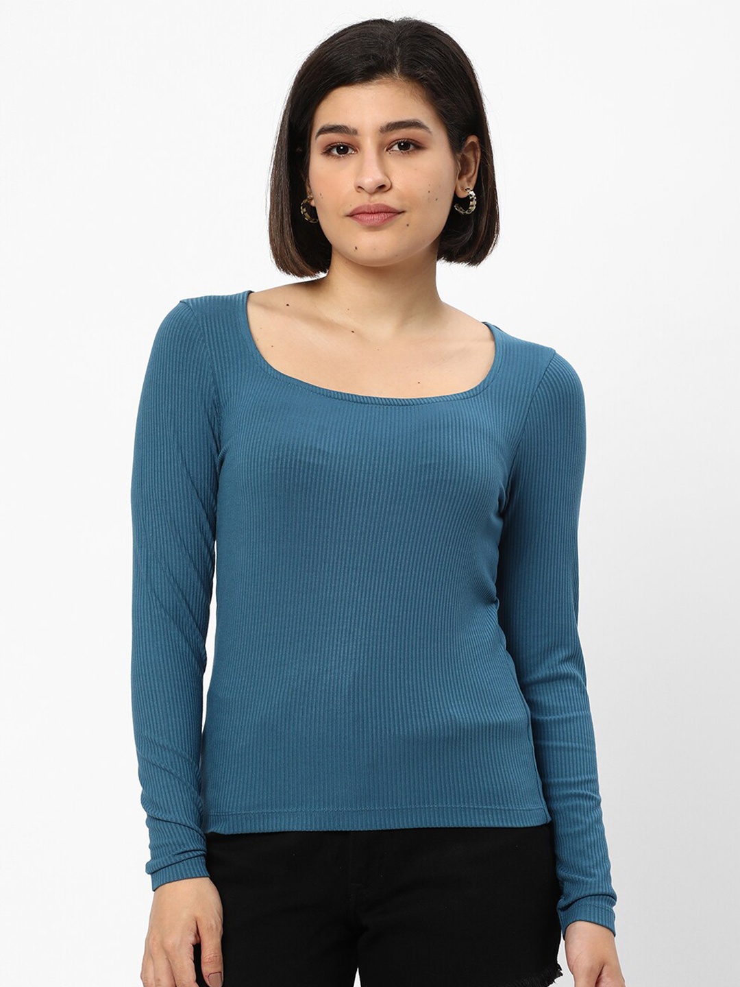 

R&B Long Sleeves Regular Fit T-shirt, Blue