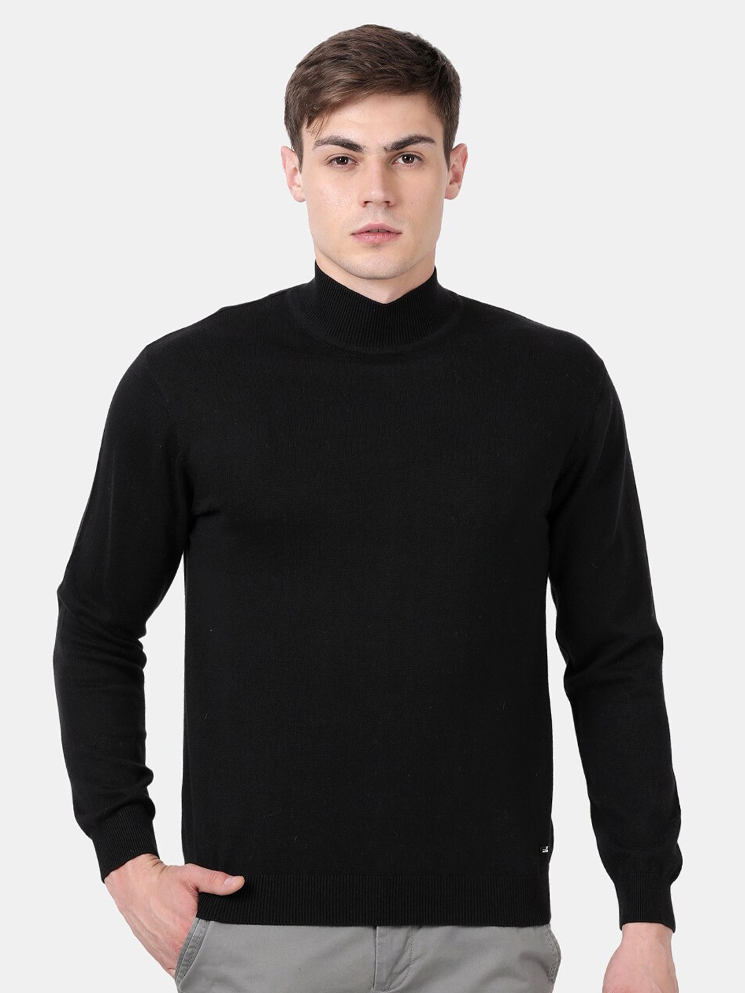 

t-base Turtle Neck Pullover Sweater, Black