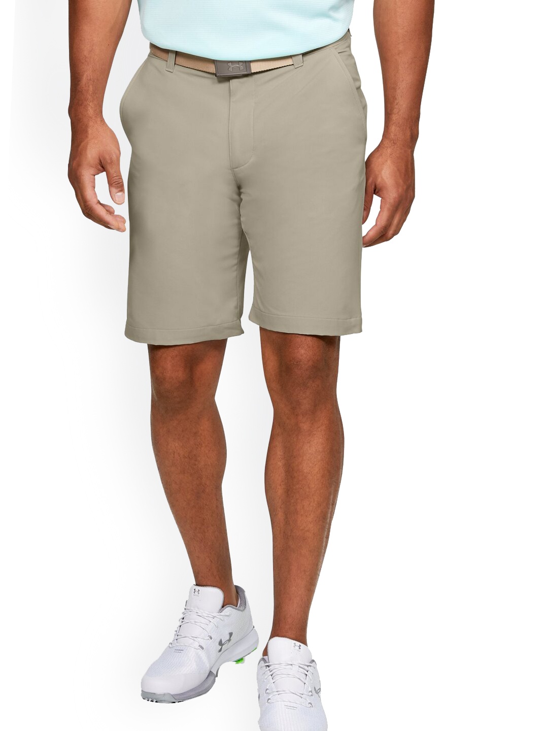 

UNDER ARMOUR Men Tech Mid-Rise Chino Shorts, Brown