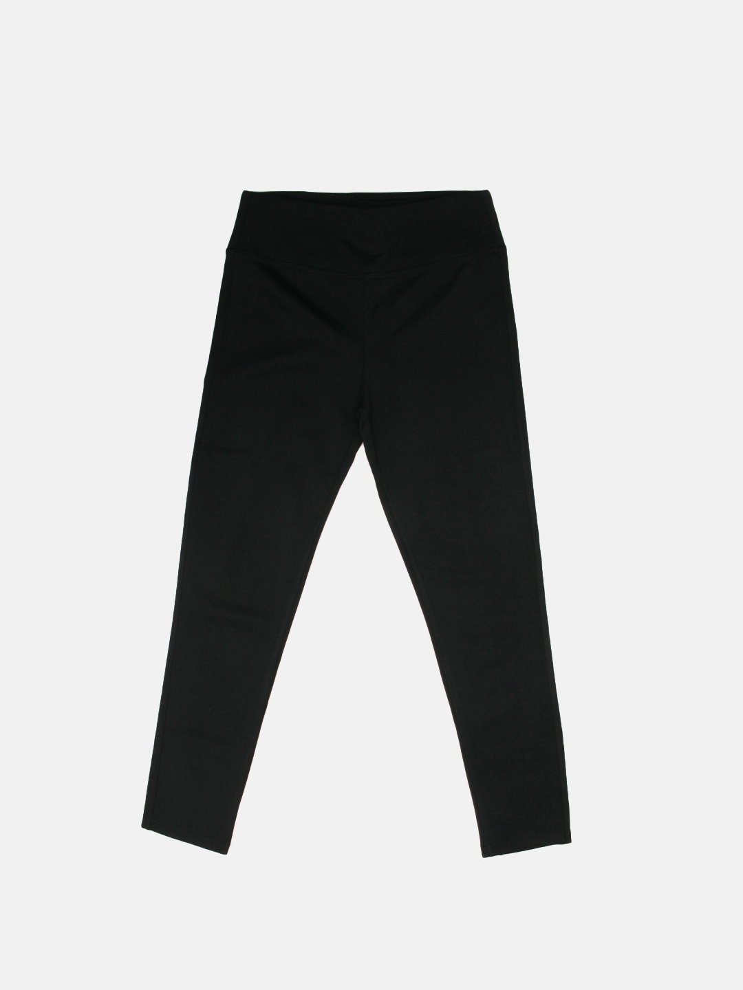 

DressBerry Women Black Solid Treggings