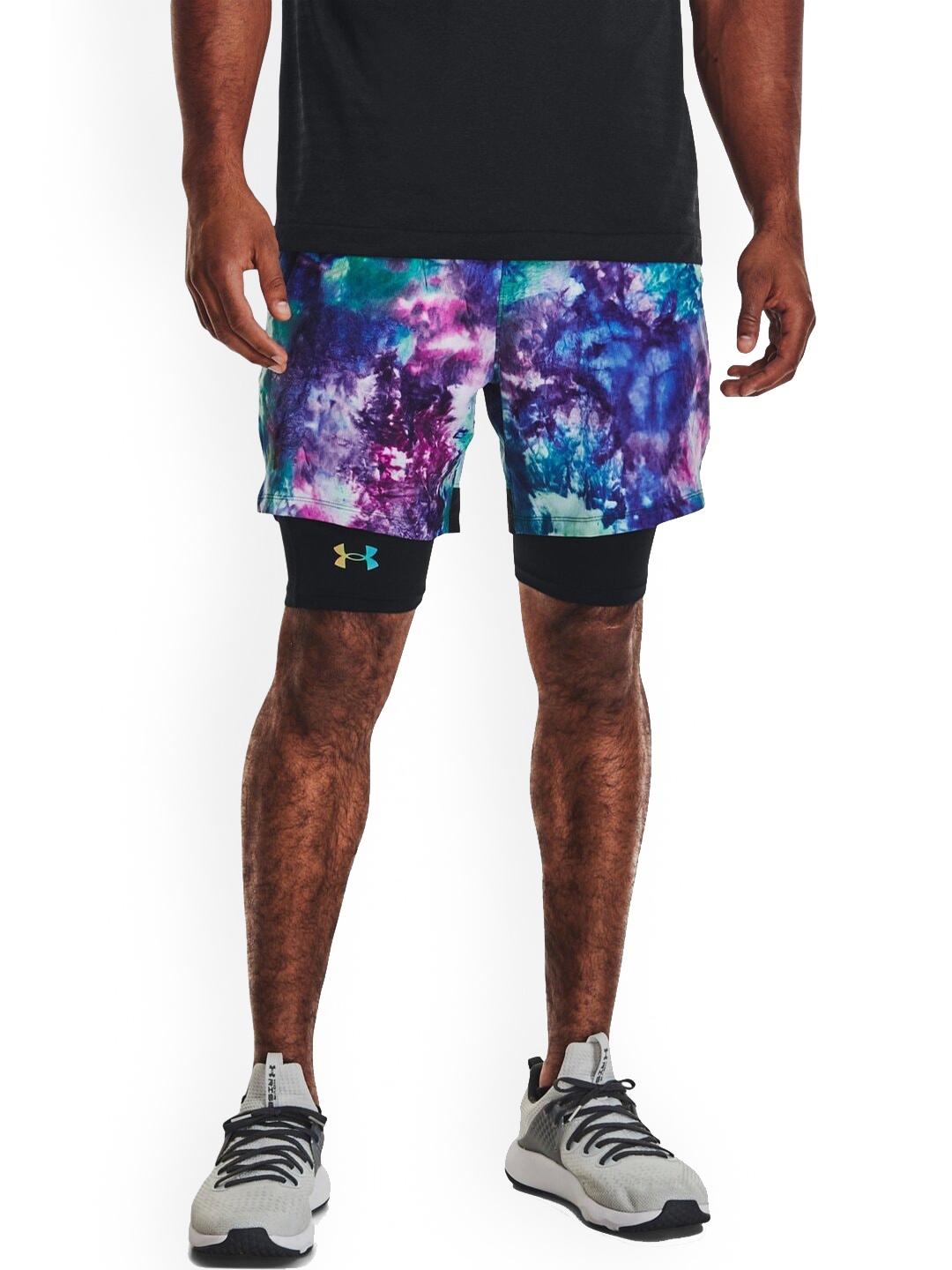 

UNDER ARMOUR Men Vanish Woven Printed Sports Shorts, Purple