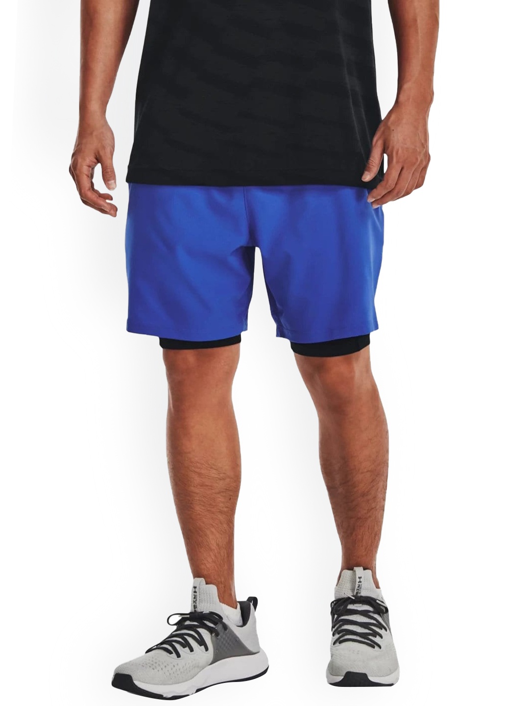 

UNDER ARMOUR Men Mid-Rise Sports Shorts, Blue