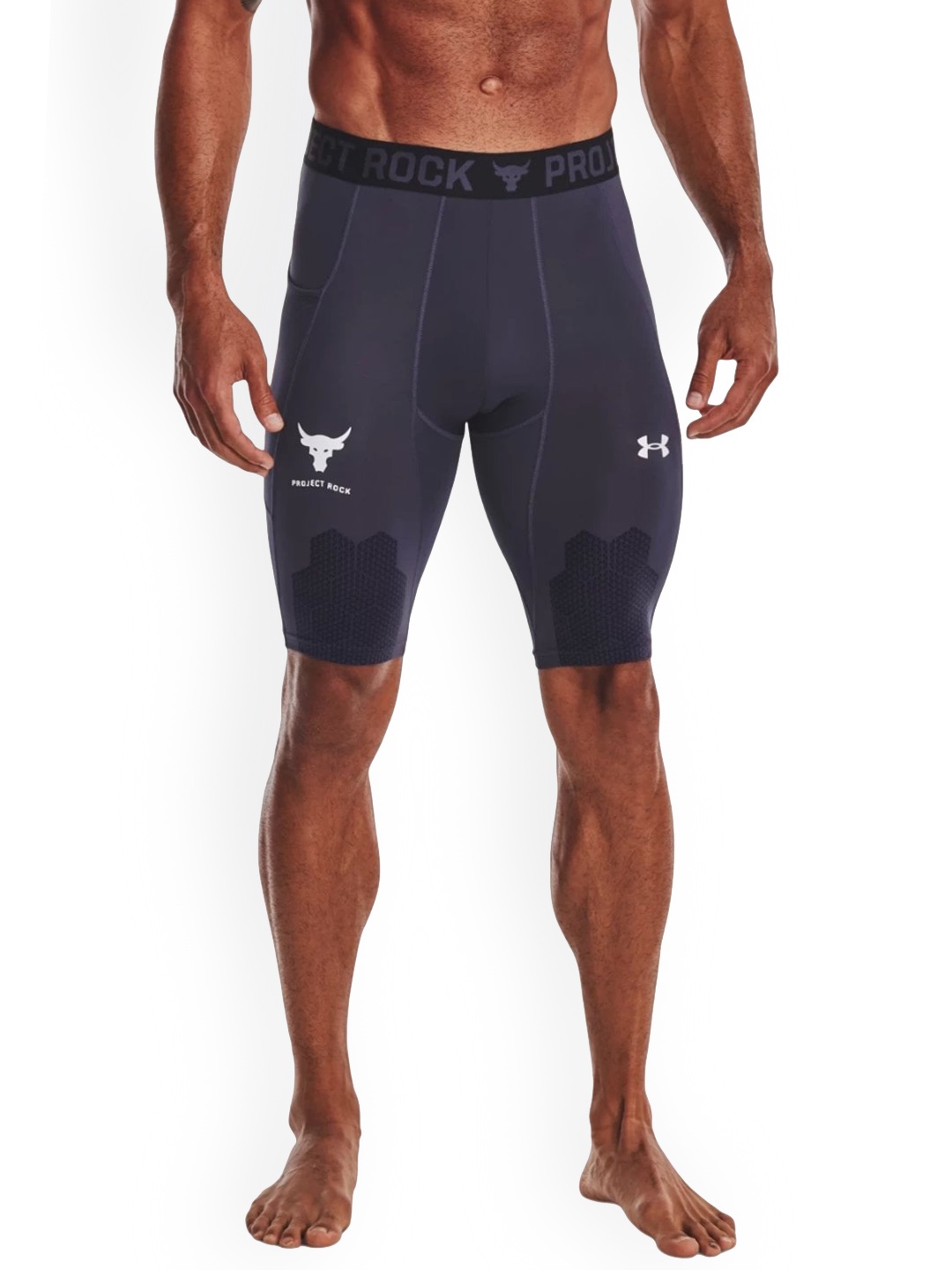 

UNDER ARMOUR Men Mid-Rise Sports Shorts, Grey