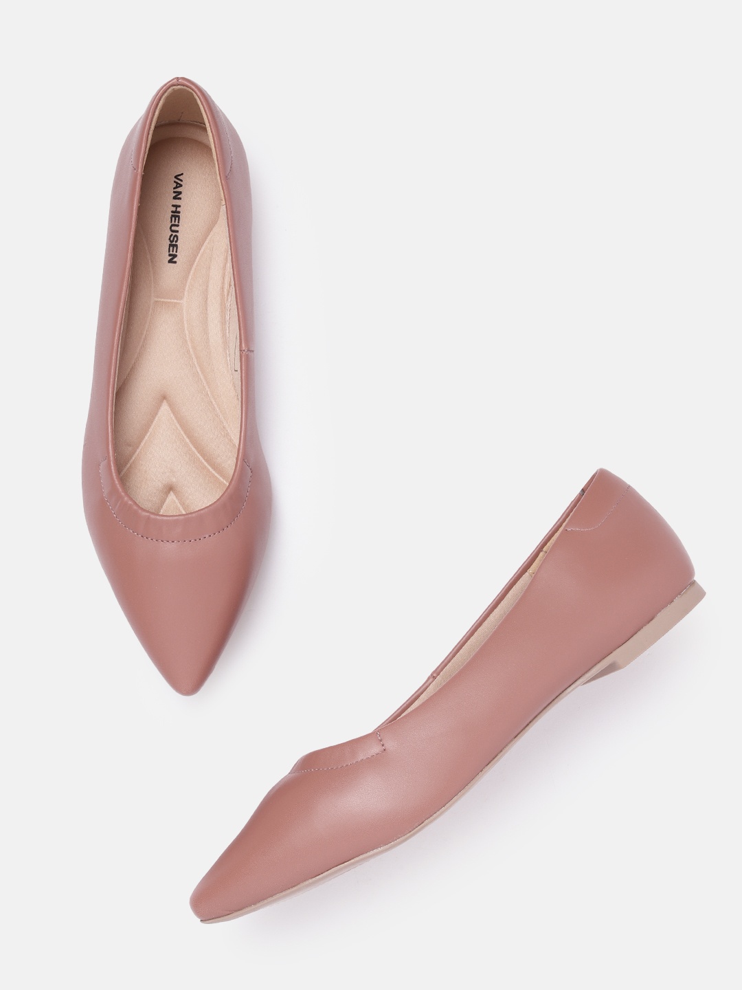 

Van Heusen Woman Pointed Toe Ballerinas, Brown