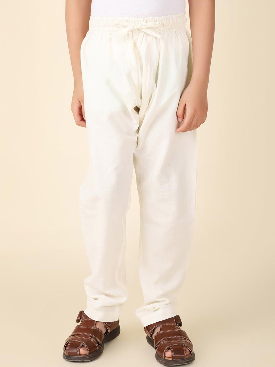 

Fabindia Boys Cotton Pyjamas, Off white