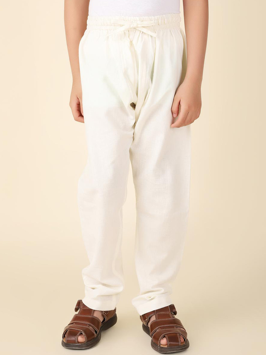 

Fabindia Boys Cotton Pyjamas, Off white