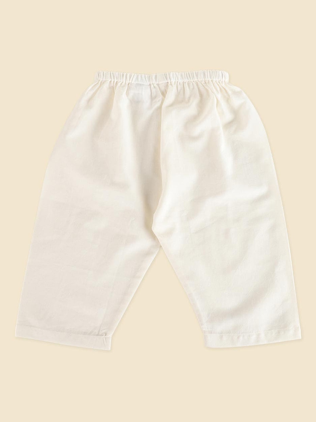 

Fabindia Infant Boys Mid-Rise Cotton Pyjamas, Off white