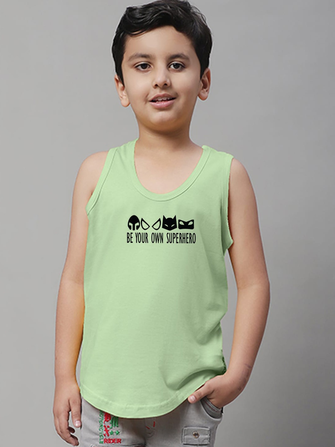 

Friskers Boys Sea Printed Pure Cotton Innerwear Vests KDC476-33-2-3Y, Sea green