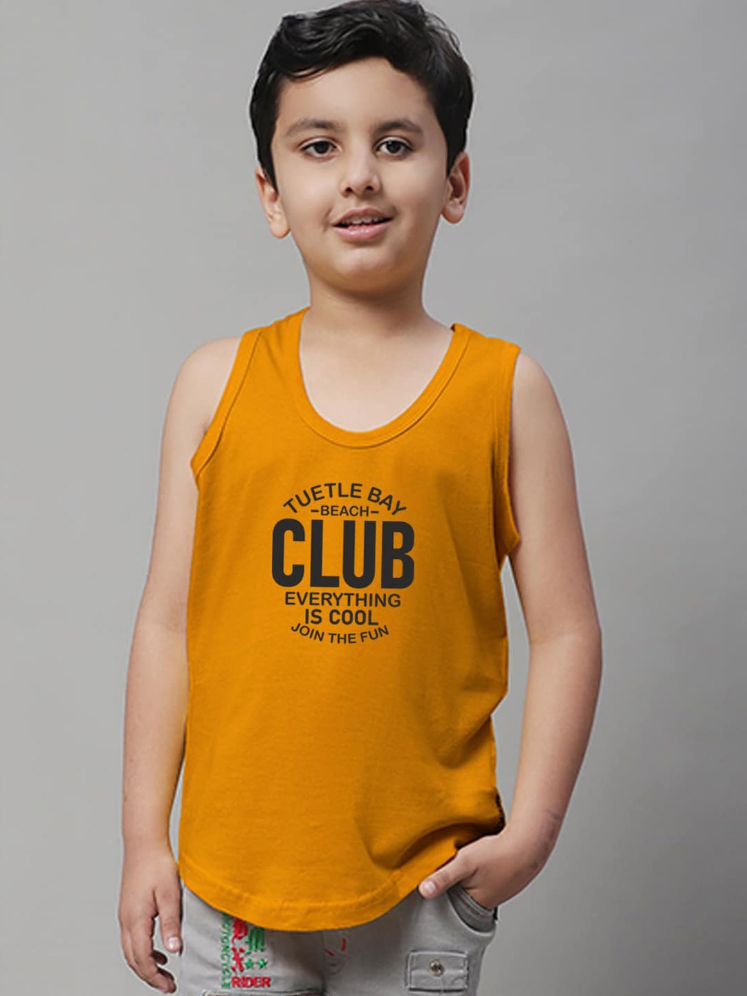 

Friskers Boys Printed Pure Cotton Innerwear Vests KDC452-26-2-3Y, Yellow