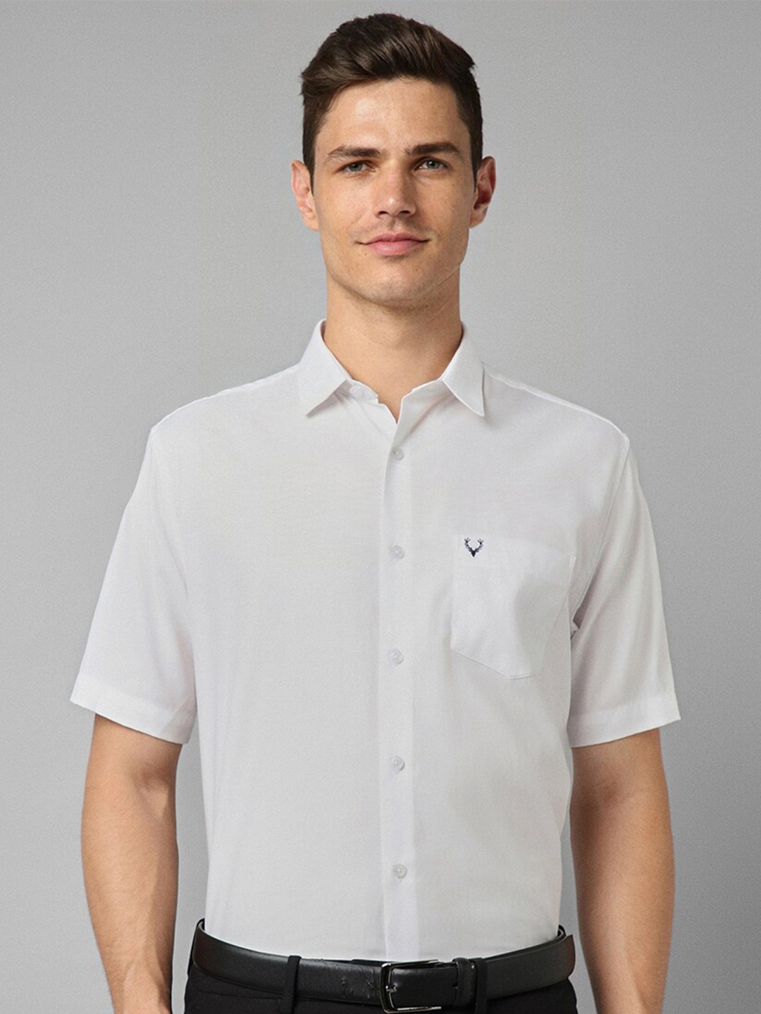 

Allen Solly Slim Fit Pure Cotton Formal Shirt, White