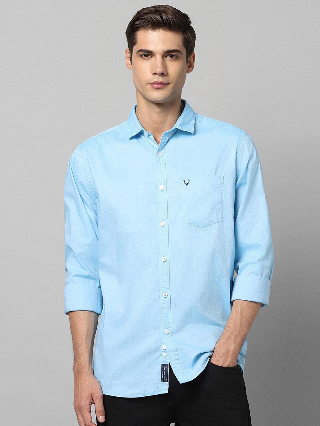 

Allen Solly Opaque Casual Shirt, Blue