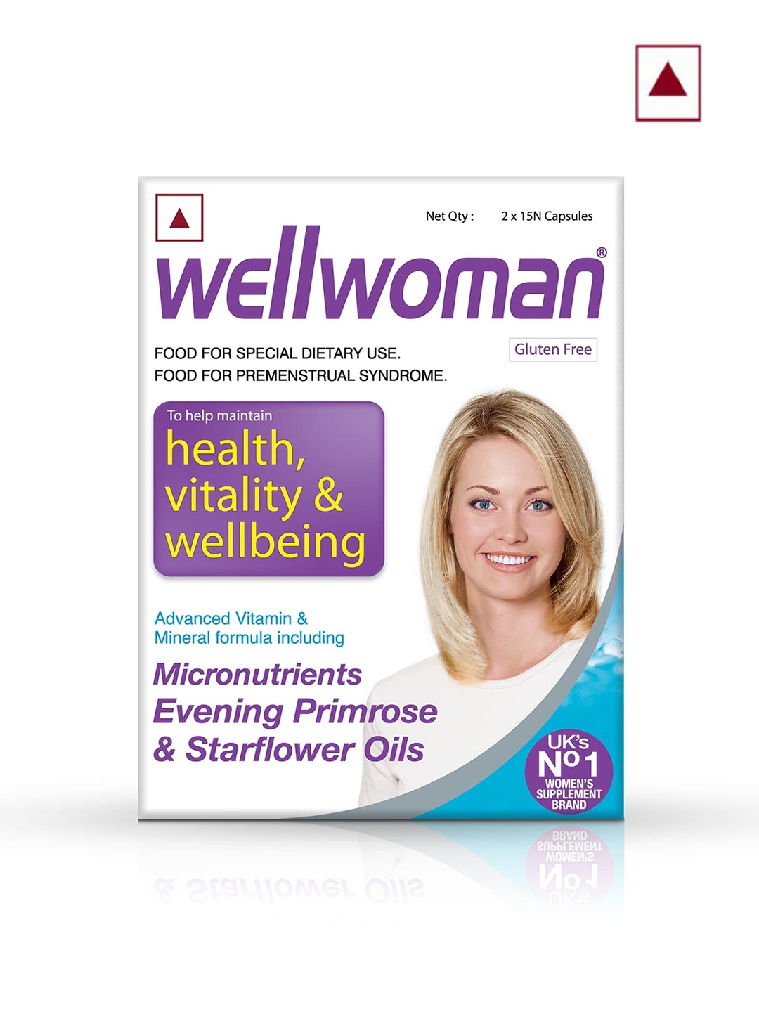 

Wellwoman Multivitamin Capsules For Health Vitality & Wellbeing - 30 Capsules, White