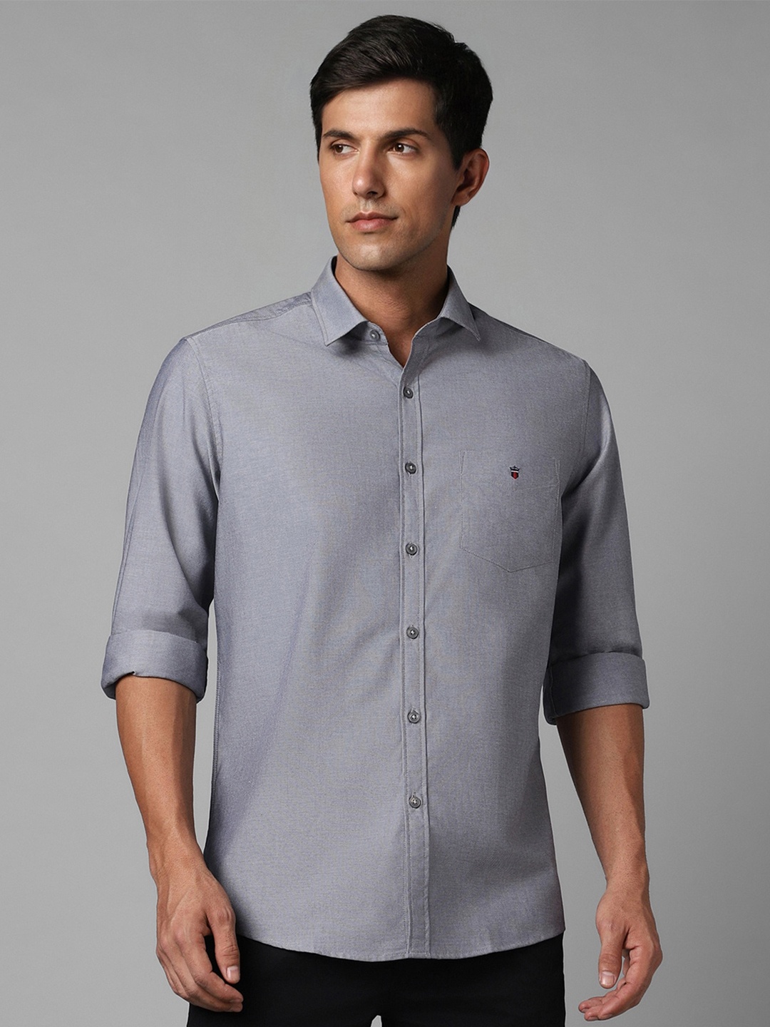 

Louis Philippe Sport Slim Fit Pure Cotton Casual Shirt, Grey