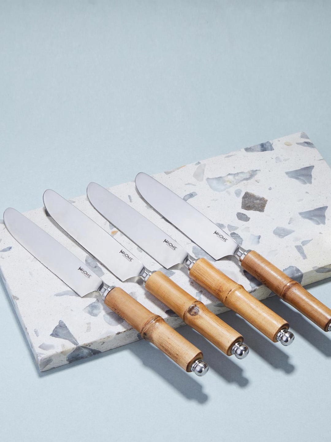 

Fabindia Silver-toned 4 Pieces Metal Dinner Knives