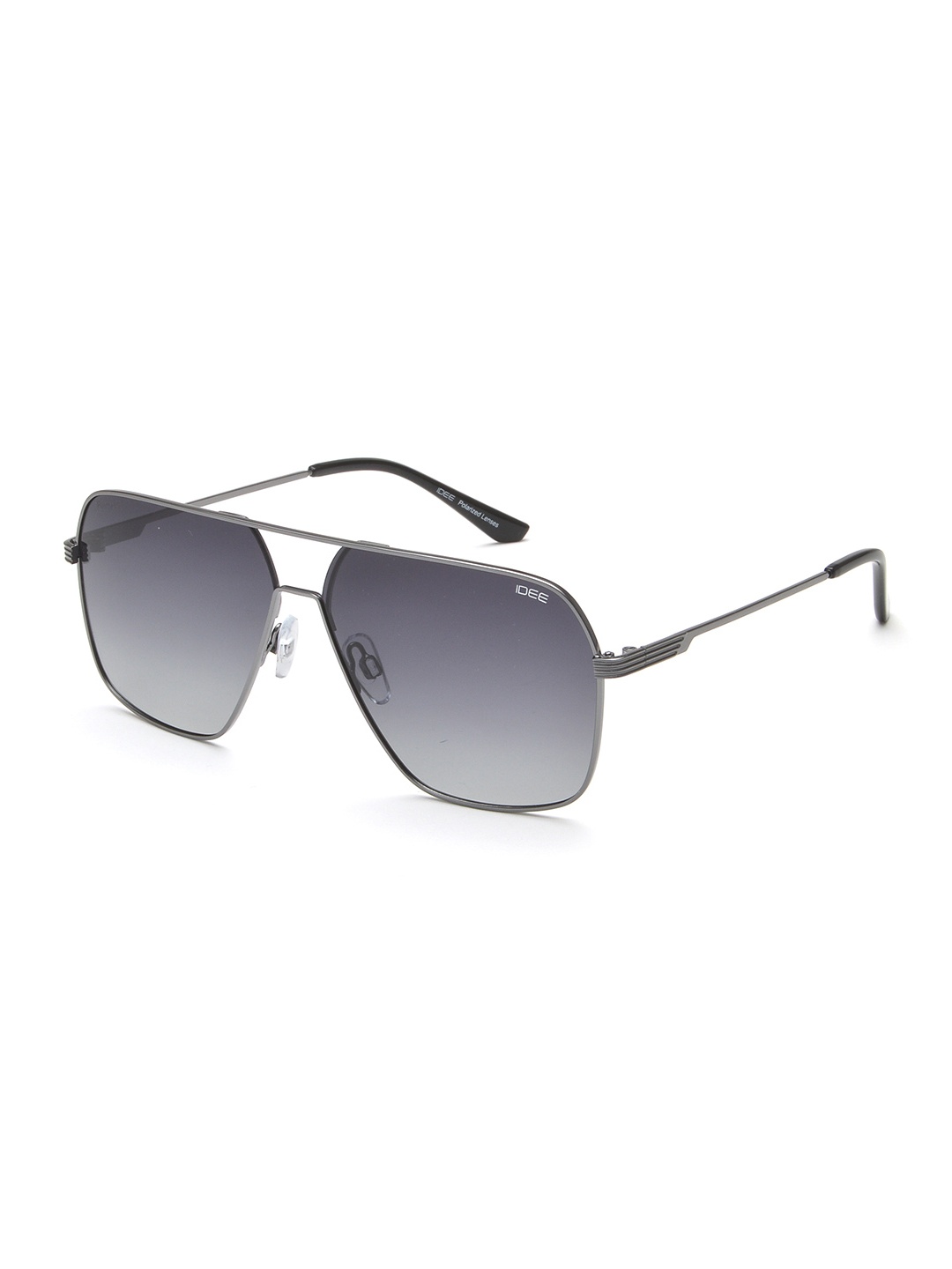 

IDEE Men Square Sunglasses With UV Protected Lens IDS2918C3PSG, Grey