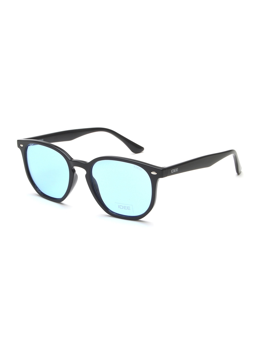 

IDEE Unisex Square Sunglasses With UV Protected Lens IDS2904C1SG, Blue