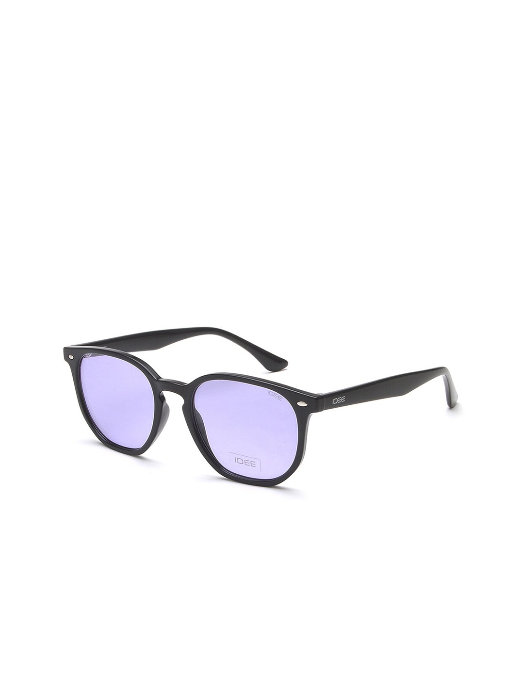 

IDEE Unisex Square Sunglasses with UV Protected Lens IDS2904C4SG, Purple