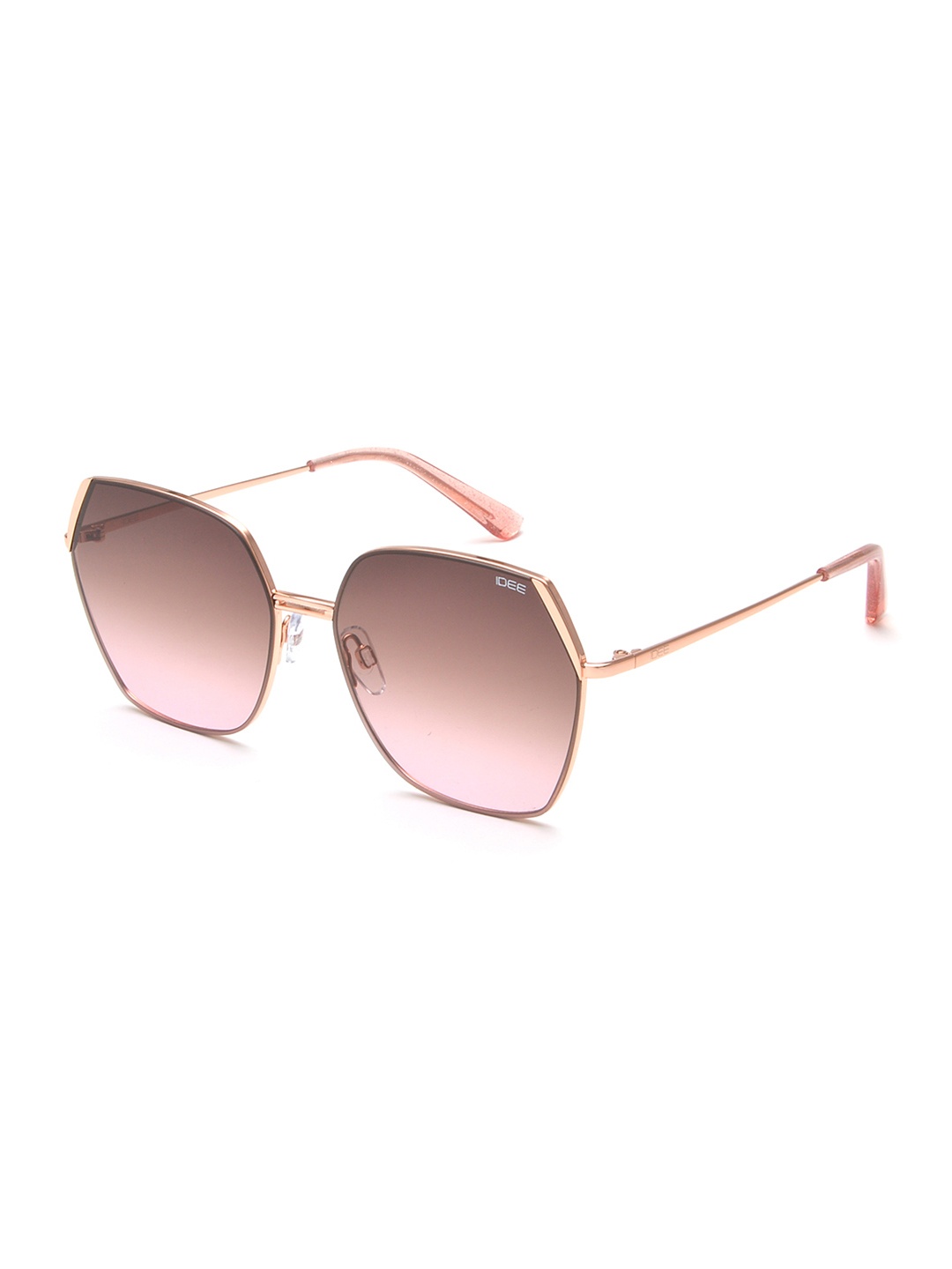 

IDEE Women Square Sunglasses With UV Protected Lens, Brown