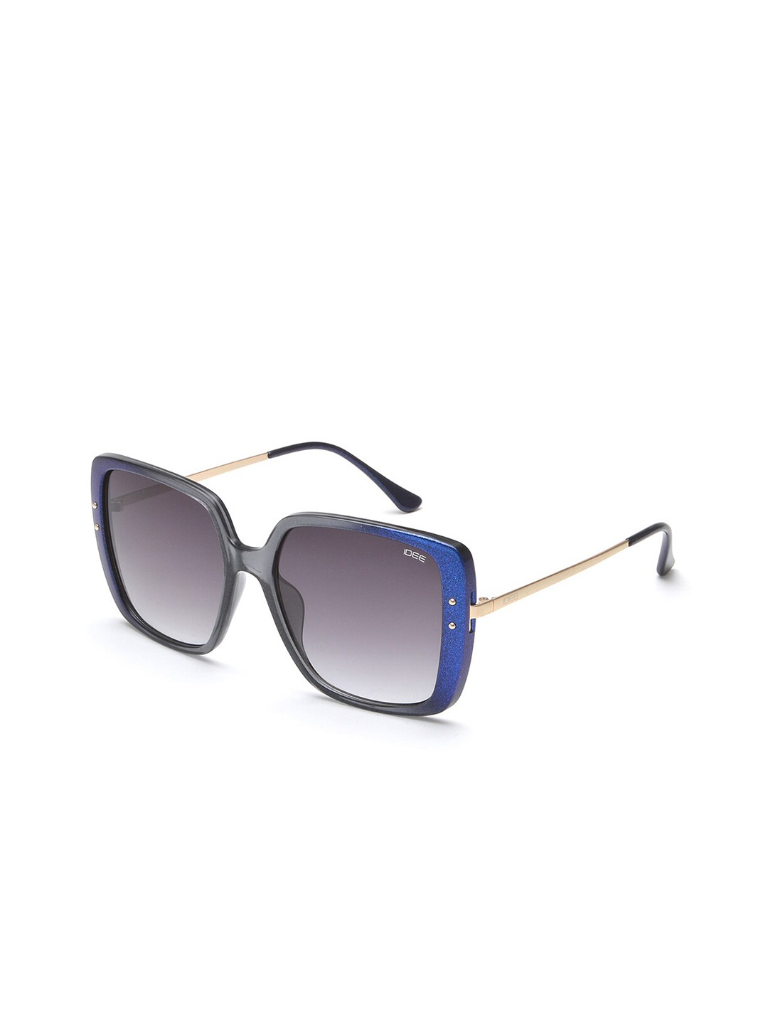 

IDEE Women Square Sunglasses With UV Protected Lens IDS2908C1SG, Grey