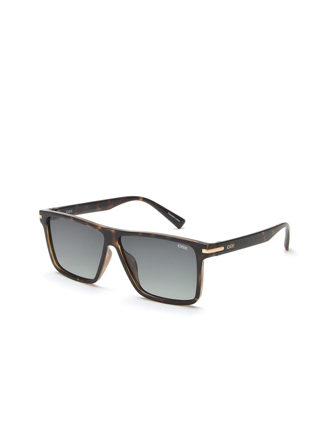 

IDEE Men Square Sunglasses With UV Protected Lens IDS2905C3PSG, Green
